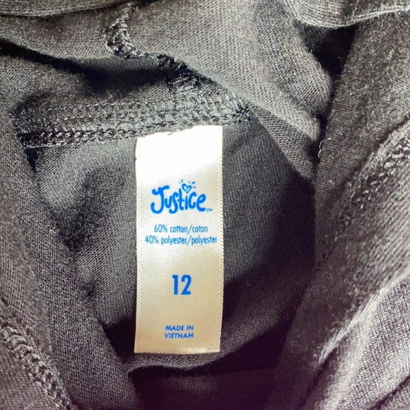 2 sweatshirts black one plane, otherhoodie size 12 - Picture 2 of 4